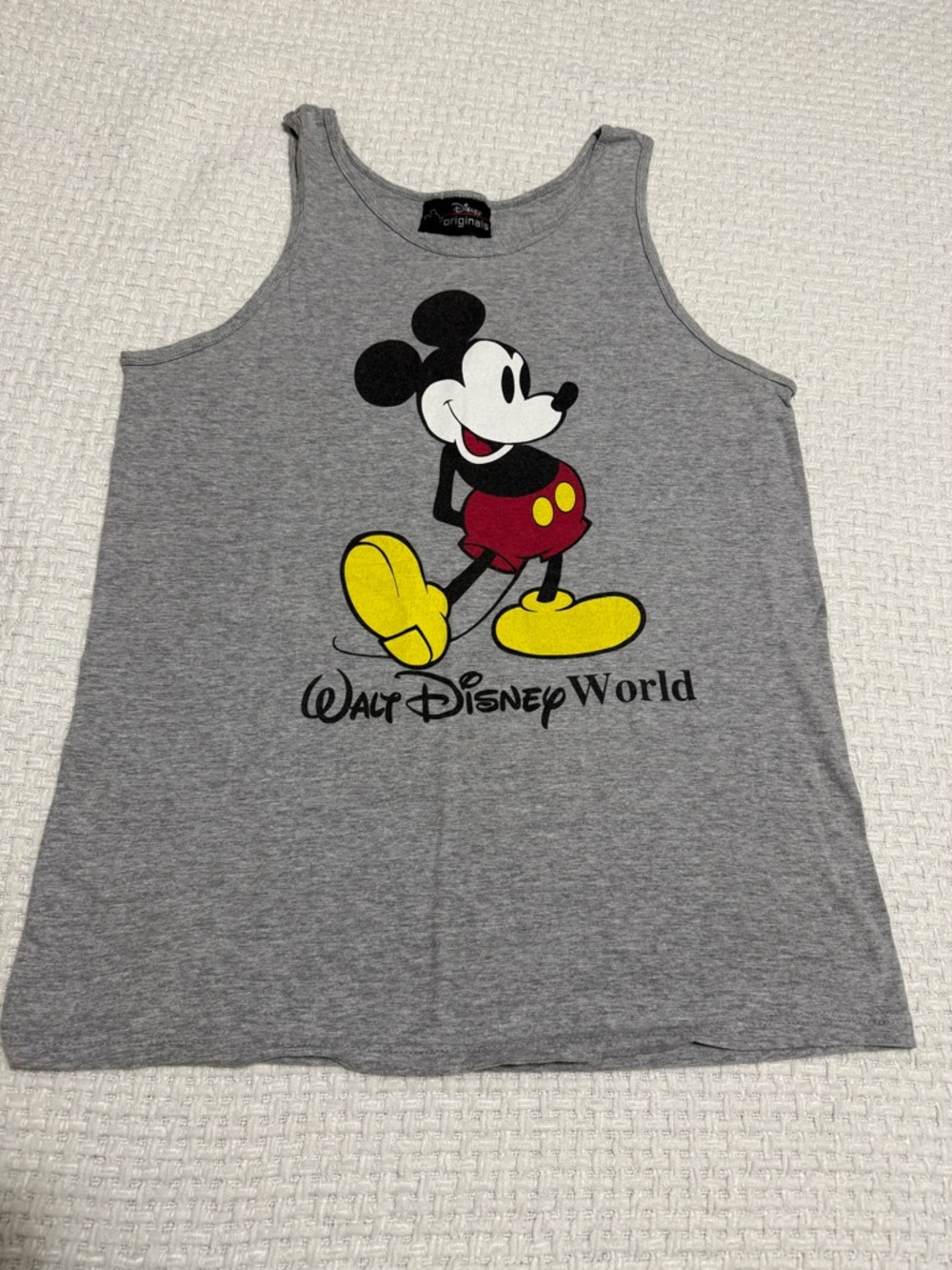 Disney vintage tank top. Grey. XL.  Great condition!